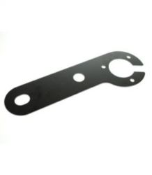 Black Single Mounting Plate