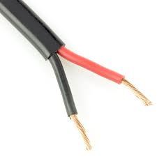 Twin 2 x 1.00mm2, 16.5 amps, Black, Red, Black (x100m)