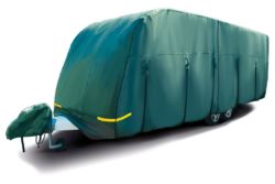 Caravan Full Cover (Green 4-Ply) Upto 4.1 Metre (14')