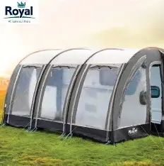 Royal Leisure Charcoal Welbeck 390 Porch Awning
