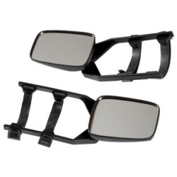 Crusader Products Euro Scissor Towing Mirror (Twin Pack)